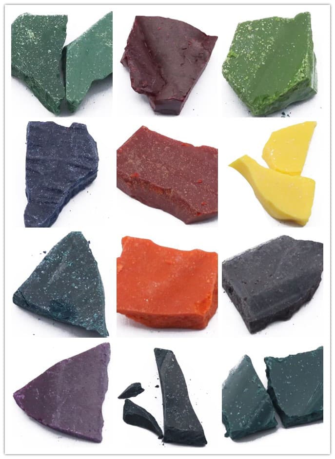 Candle dye candle dye soy wax paraffin wax vegetable wax dye block dye is not easy to fade