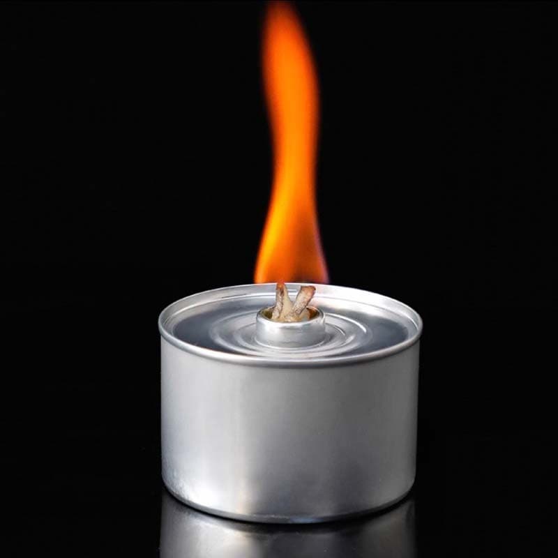 Grilled Fish Stove Alcohol Burner, Home Mini Hot Pot Alcohol Pot with Vegetable Oil Eco-Friendly Fuel Tinplate Can