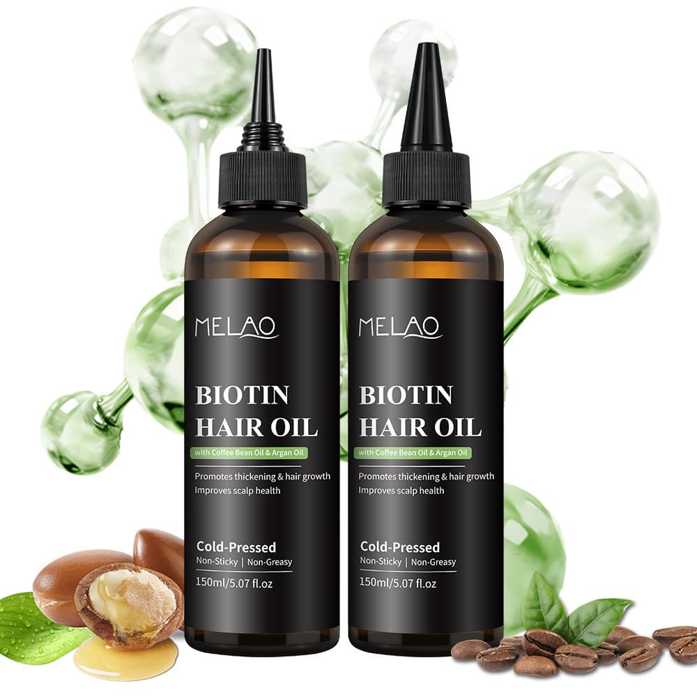 Cross-Border Biotin Hair Oil Hair Care Oil Improves Frizz and Split Ends Hair Care Oil Biotin Hair Oil