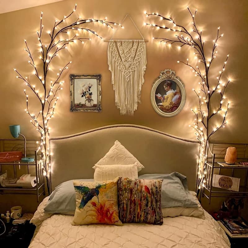 2026 New Cross-border Drop Shipping 1 96LED 8 Modes Bendable Willow Vine Light 6ft Flexible