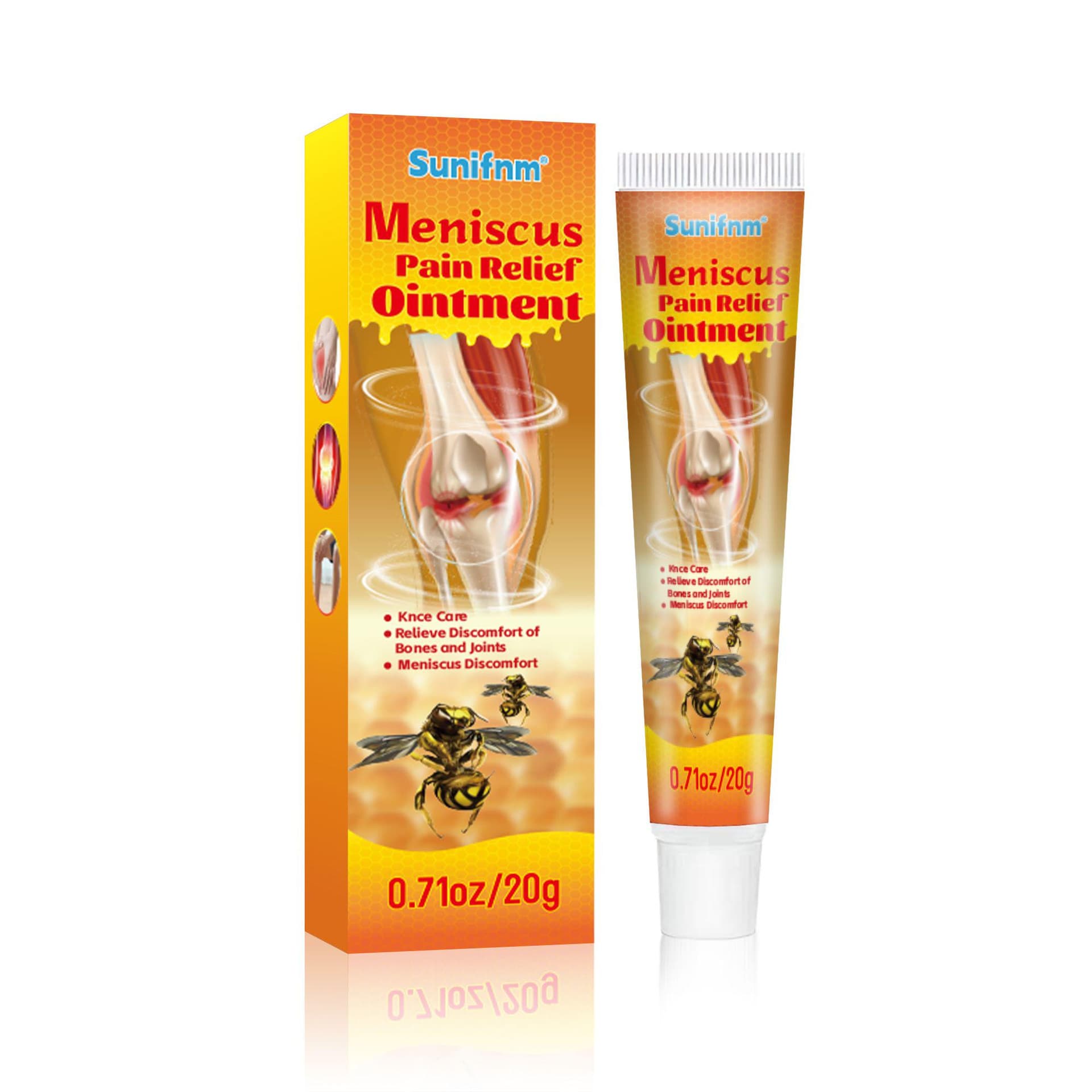 Cross-border Amazon Hot Selling Stock Bee Venom Cream for Neck, Joint, and Knee Care Topical External Use