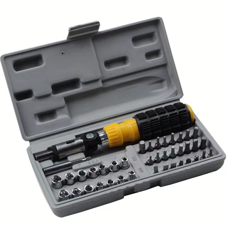 41-piece multifunctional screwdriver set, tool screwdriver bit, socket wrench combination set, socket wrench wholesale