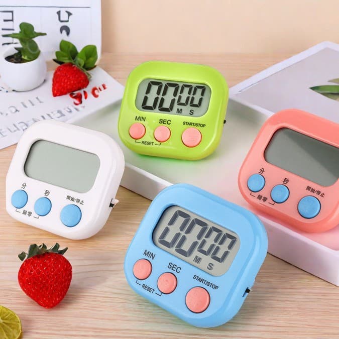 Multi-function kitchen electronic timer, large screen timer, student study timer, countdown alarm clock 116