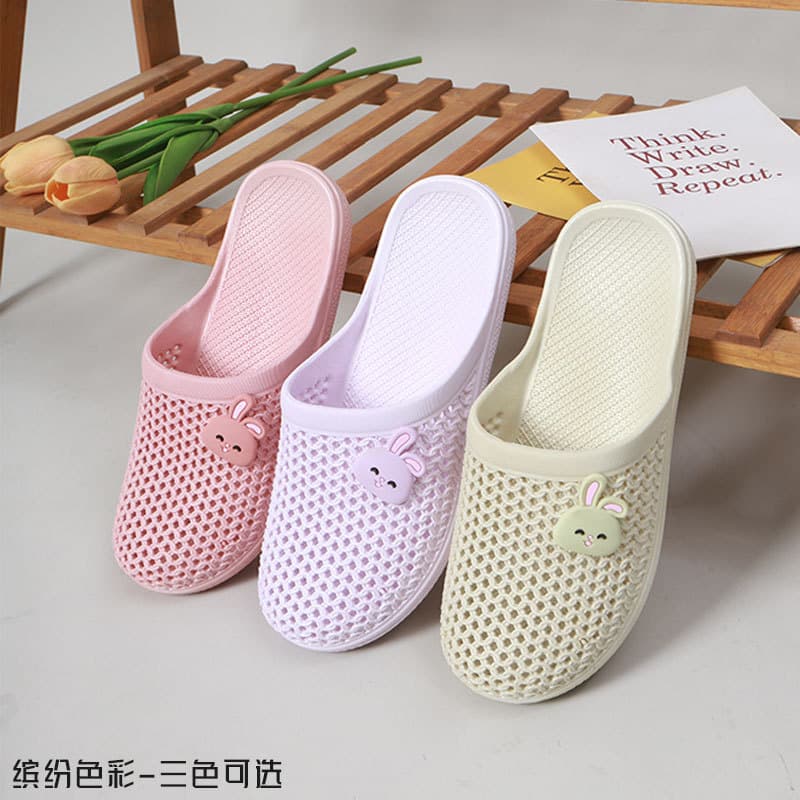 Summer Women's Sandals Fashionable Comfortable Breathable Slippers Sweet Style Flat Bottom Beach Shoes Vacation Slippers