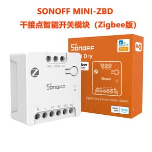 SONOFF MINI-ZBD Zigbee Dry Contact Smart Switch Module AC/DC Remote Control Garage Door