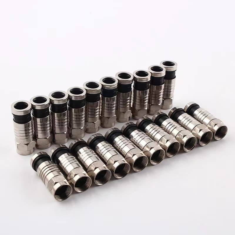 US/European F-Type Connector Compression Tool Coaxial Cable Crimp Stripper Pliers Coaxial Cable Tool Set Crimping Pliers
