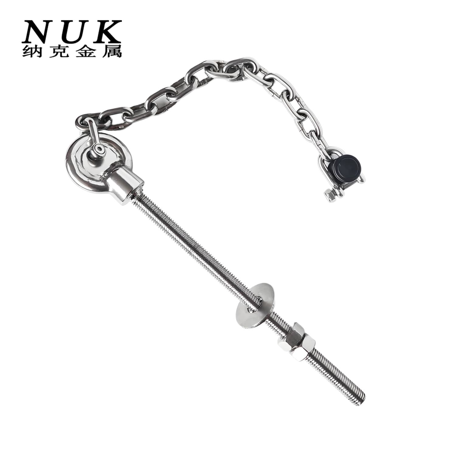 304 Stainless Steel Swing Eye Bolt, Garden Swing Hammock Hanging Safety Chain Protection Swivel Swing Hook