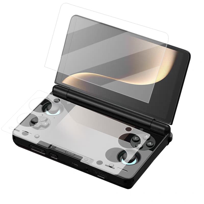 AYN THOR Gaming Console Screen Protector Dual-Screen THOR Handheld HD Full-Coverage Tempered Glass Film