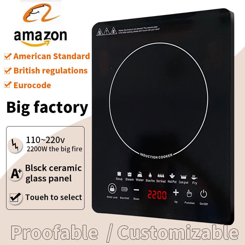 Induction Cooker Household Intelligent Small Energy-saving High Power Set Hot Pot Battery Stove Induction Cooker