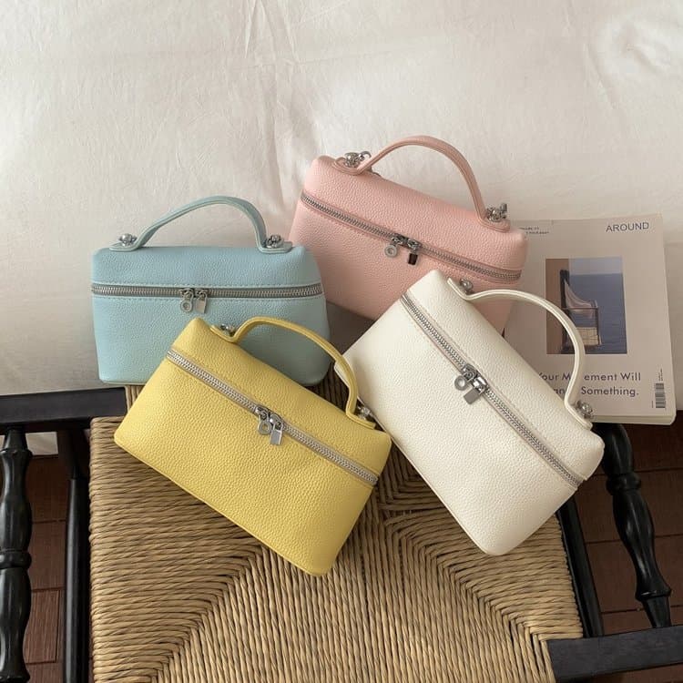 Niche fashion, simple, western-style box bag, feminine, versatile, trendy, new texture, high-end design crossbody bag