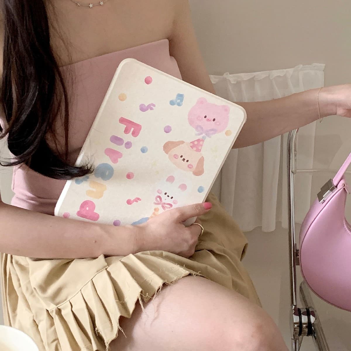 Cartoon Animal Case for iPad Pro 11-inch, iPad 6/7/8/9, Apple Mini Protective Cover