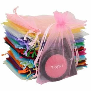 Factory Stock Organza Drawstring Bag Solid Color Candy Bag Cosmetic Gift Packaging Mesh Bag Jewelry Accessories