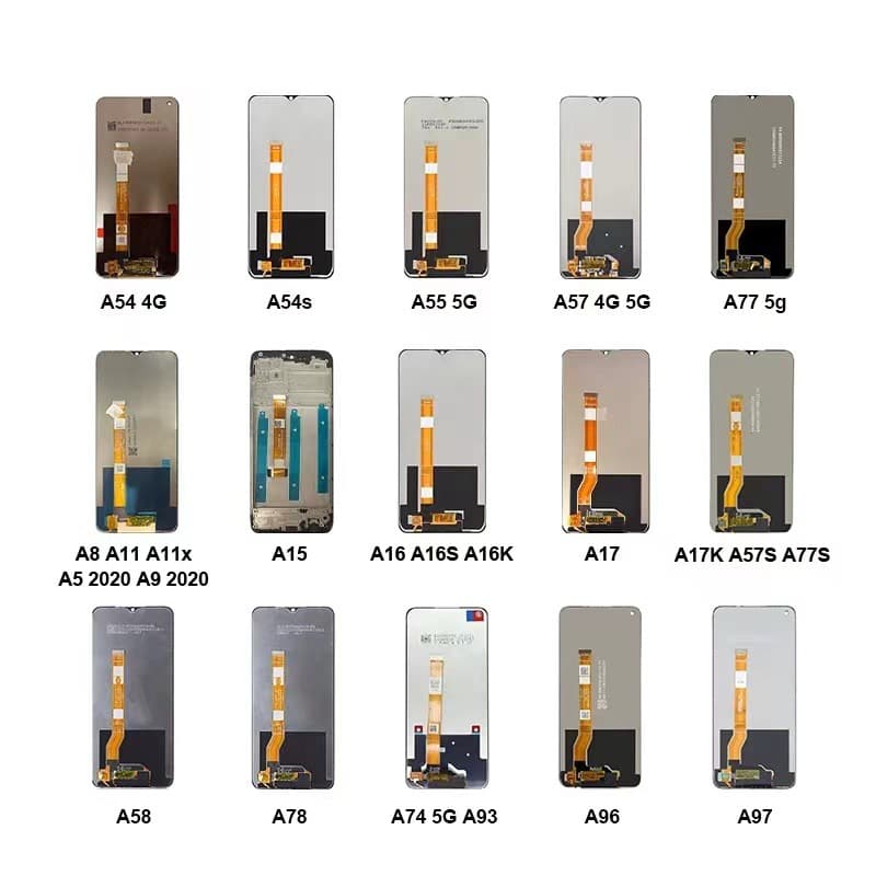 Compatible with OPPO A5 2020 A5S A3S A53 A54 A16 A17 A18 A57 A58 LCD Screen Assembly
