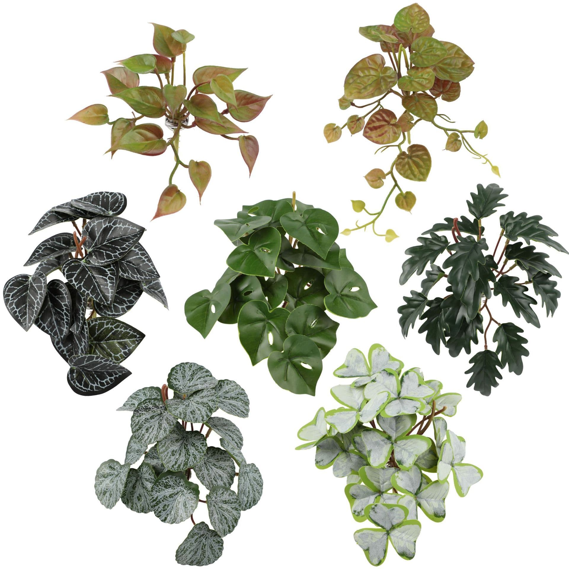 Simulated plants, home fake flowers and leaves, bunches, hotel indoor flower arrangements, artificial green leaves, props, decorations