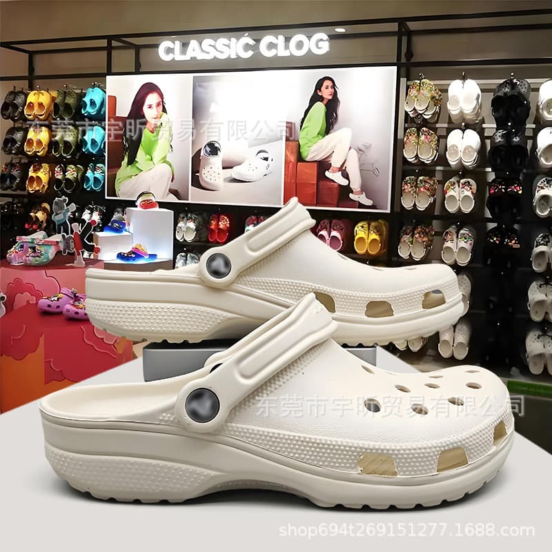 Cross Classic Iconic Crocs Men's Summer EVA Sandals Women's Couples Anti-Slip Wear-Resistant Wholesale
