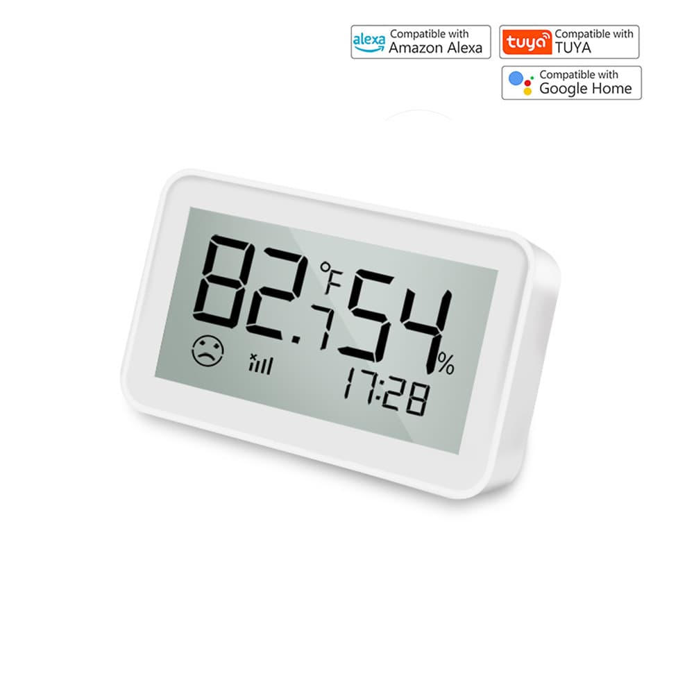 Tuya WiFi smart home temperature and humidity meter detector indoor electronic smart temperature and humidity meter sensor