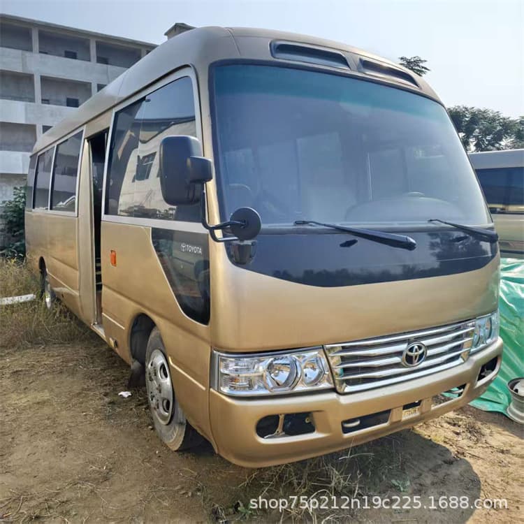 Export Supply Coaster Small-Medium Bus 19/23 Seater Comfortable Seats Corporate Tourism Shuttle