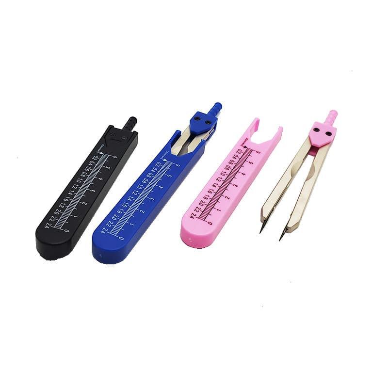 Divider for ECG Measurement and Drawing, Cardiology Divider with Independent Sleeve, Graduated, Laser Engravable for Doctors