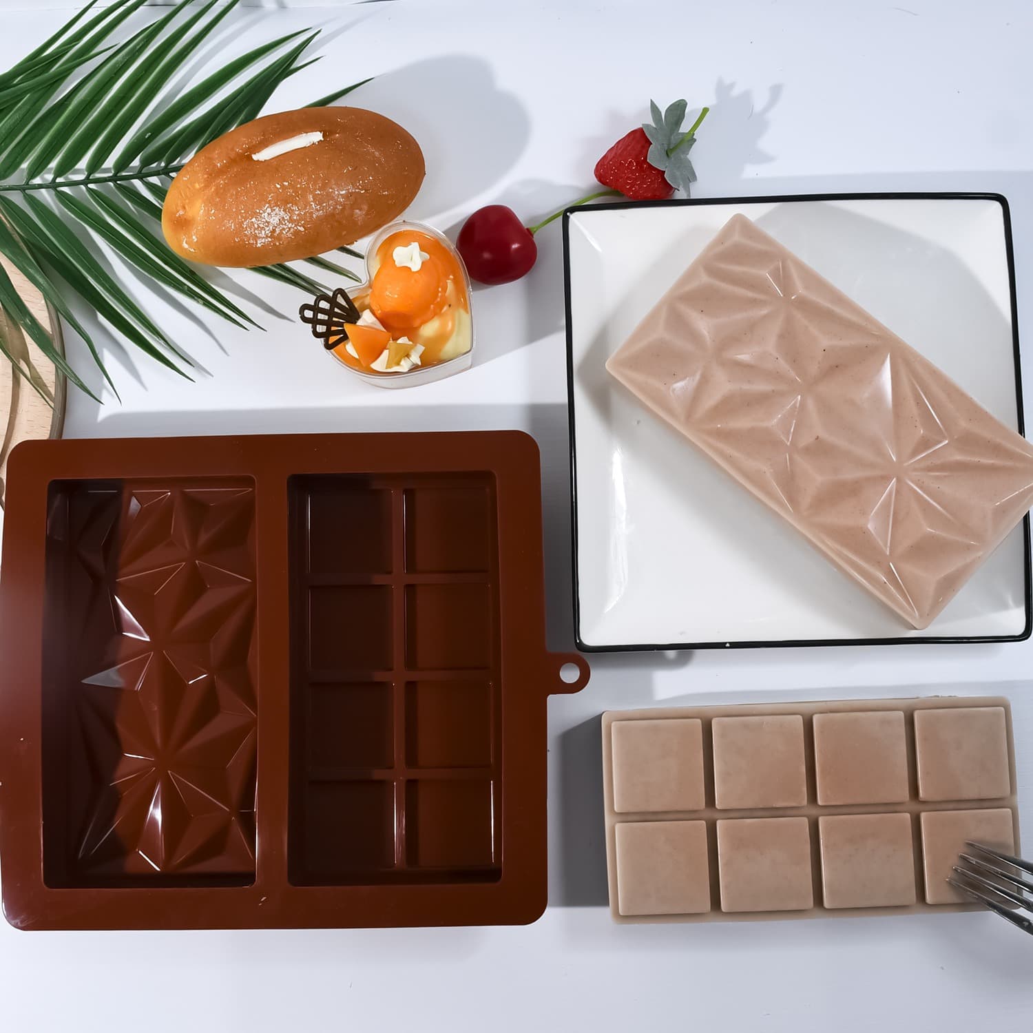 Deyi Life DIY Multiple Chocolate Mold Cookie Biscuit Food-Grade Baking Mold Kitchen Cake Mold