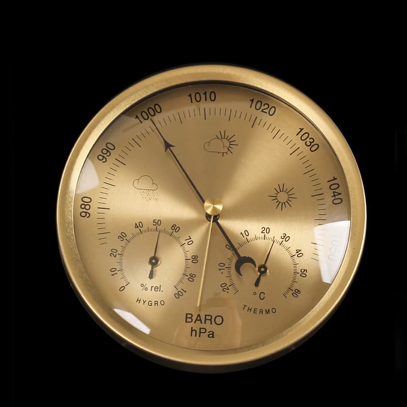 Fishing Barometer Temperature Humidity Atmospheric Pressure Gauge Home High-Precision Hygrometer Weather Forecast