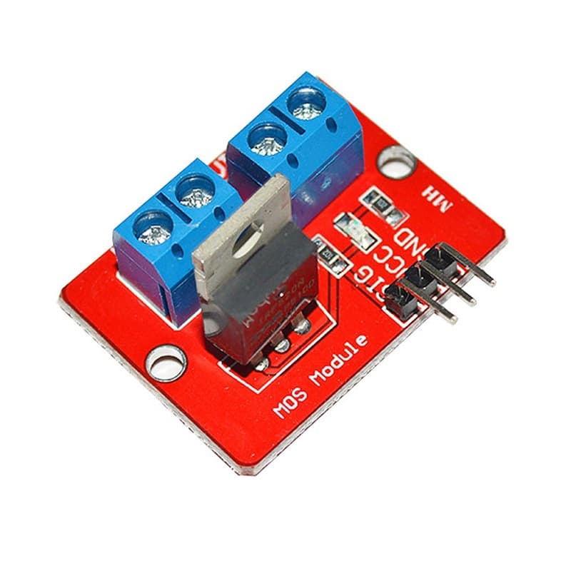 Risym IRF520 driver module, MOSFET microcontroller driver module, PWM regulation