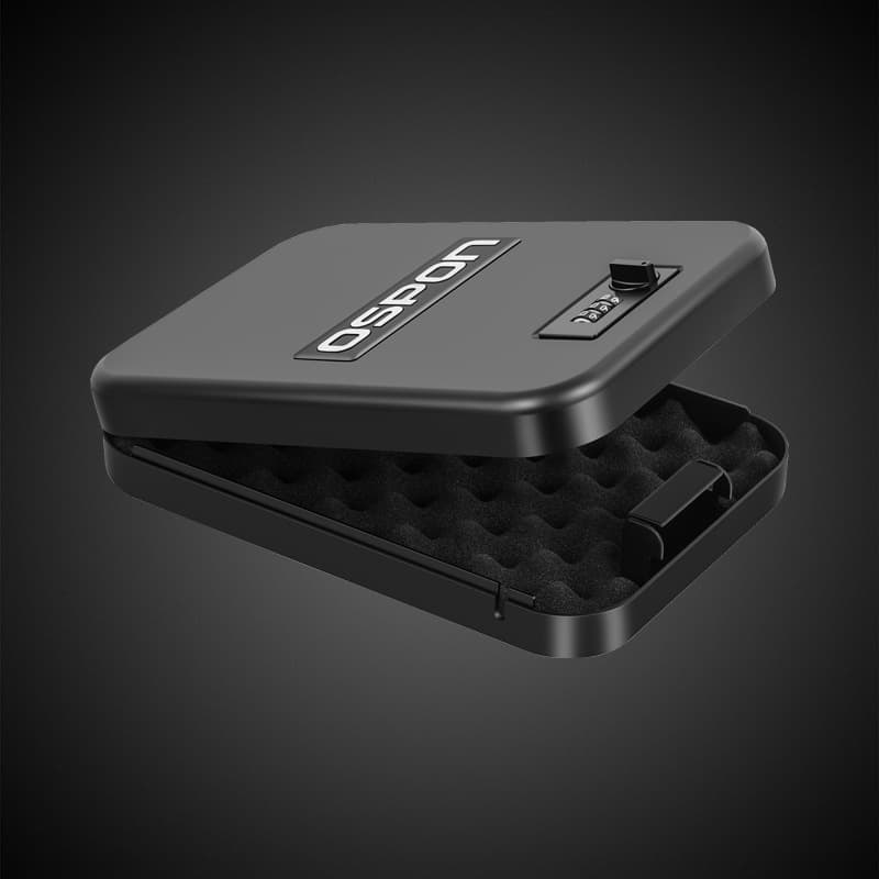 Portable combination pistol safe, mini car safe, drop shipping safe exclusively for Europe and America