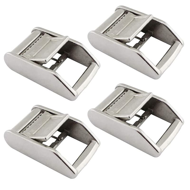 Belt Buckle Webbing Buckle, Stainless Steel Tie-Down Press Buckle Tightener Lock Buckle, Factory Direct Supply Stock Wholesale