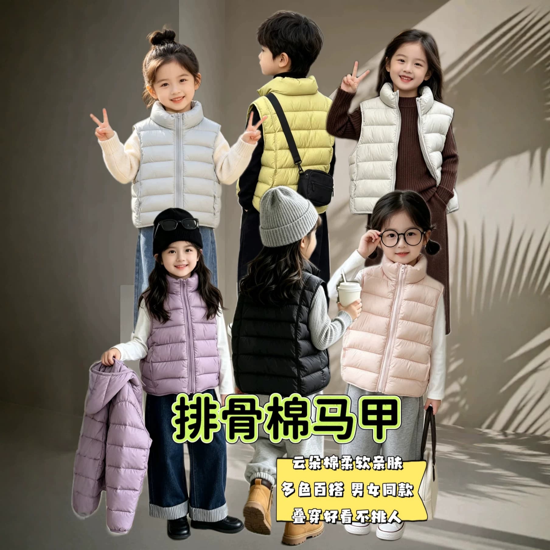 Kakoya 26002 Cloud Soft Cotton Baby Stacking Vest (School Uniform Artifact)