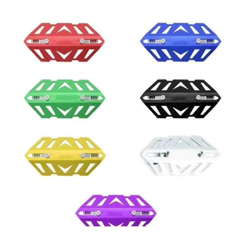 Universal Shock Absorber Cover for Motorcycle and Electric Scooter Front Fork, Exhaust Pipe Decorative Protection Aluminum Alloy Cover