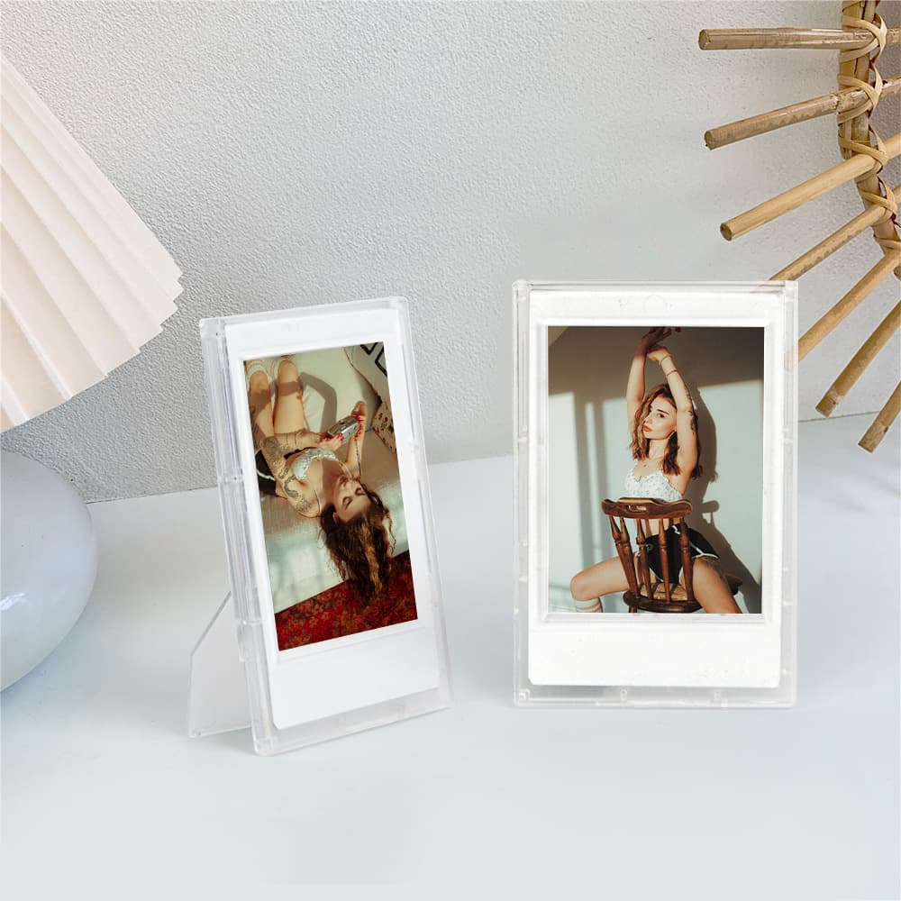 Creative Simple Mini Polaroid Photo Frame, Living Room Bedroom Study Desk Frame Display, Mini Frame