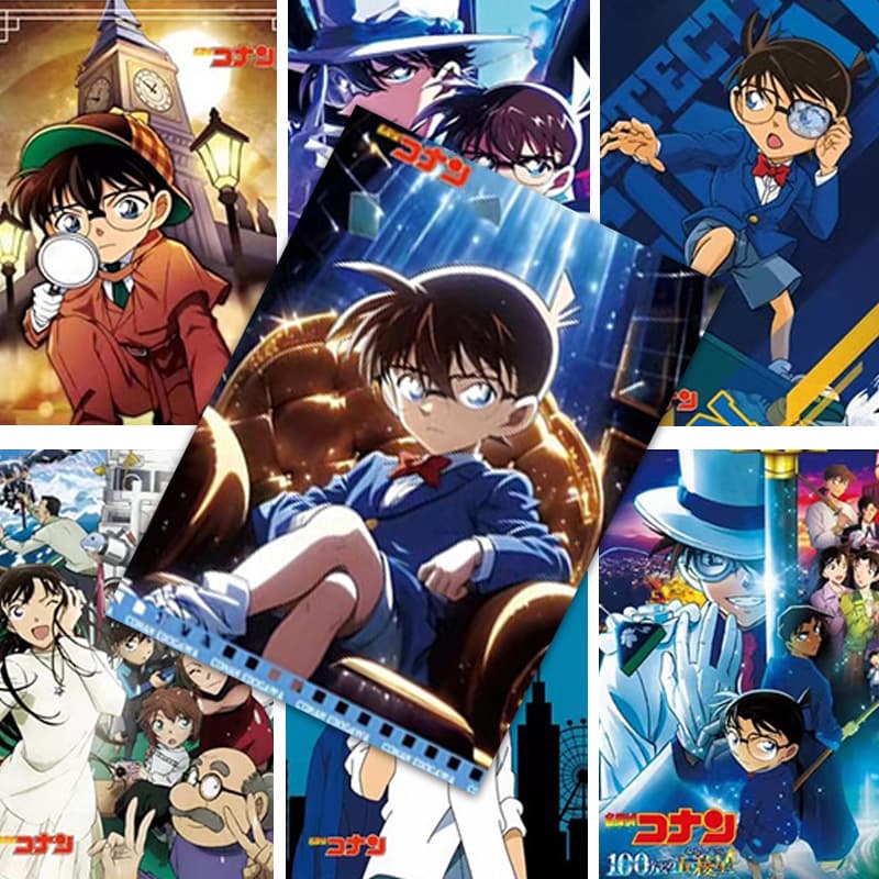 Detective Conan Poster Pirates Kidd Anime Wall Stickers Wallpaper HD Photo Room Dormitory Wall Stickers Secondary