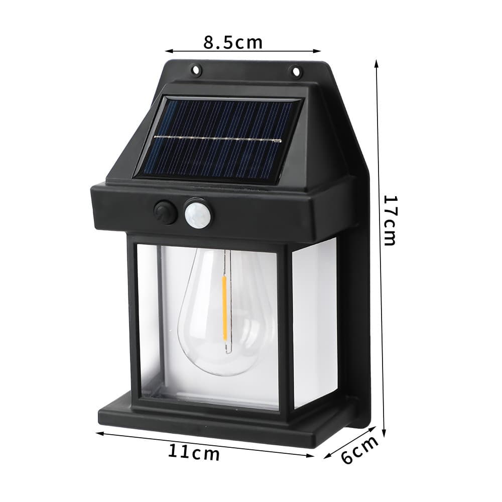 Solar Wall Light Outdoor Garden Light Waterproof Exterior Lighting Patio Light Garden Solar Ambient Light