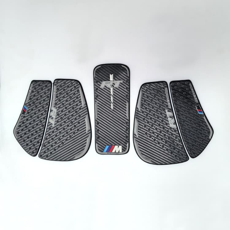 Suitable for BMW R1250RT R1200RT Rubber Fiber 3D Fuel Tank Sticker Heat Insulation Non-Slip Sticker Fish Bone Sticker