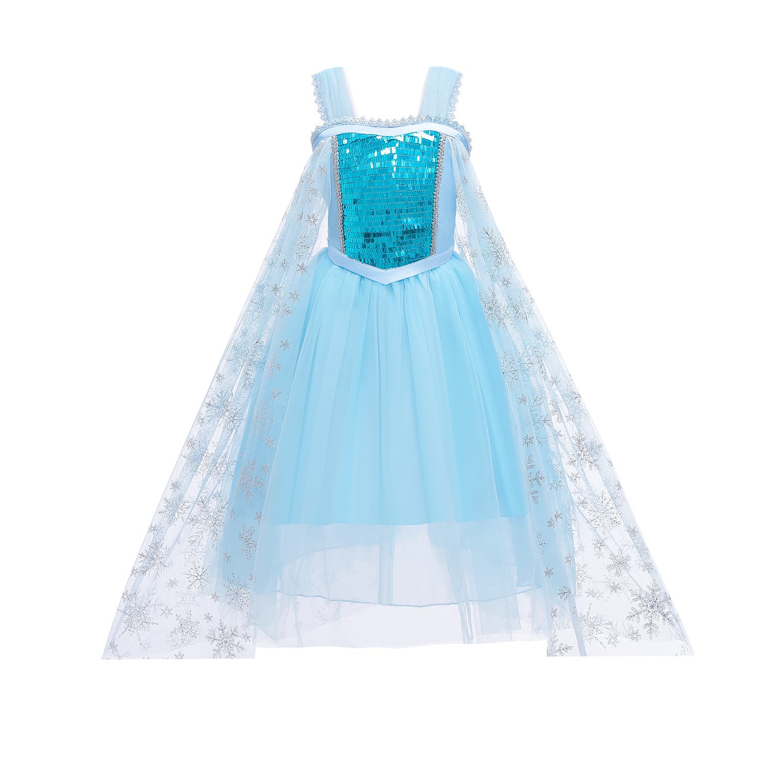 2020 Frozen 2 Elsa Princess Dress for Girls Summer Performance Costume Elsa Princess Dress