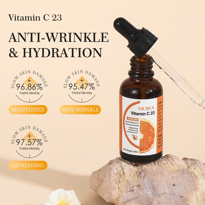 Full English Packaging Vitamin C Serum VC Original Liquid Cross-border Trade Amazon Export Wholesale Skincare