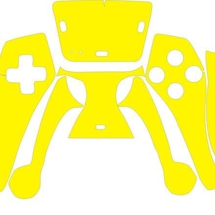 PS5 Controller Stickers Skin, No Residue, P5 Controller Stickers, Full Wrap Back Stickers, Grip Decorative Stickers