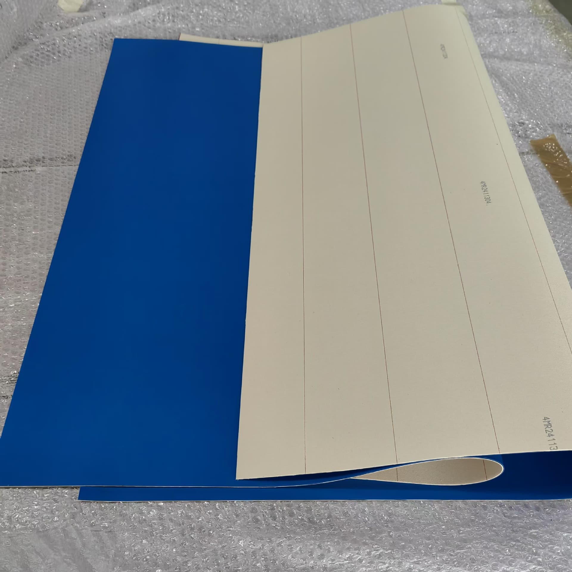 European imported blue cold foil blanket, compatible with Kurz cold foil film