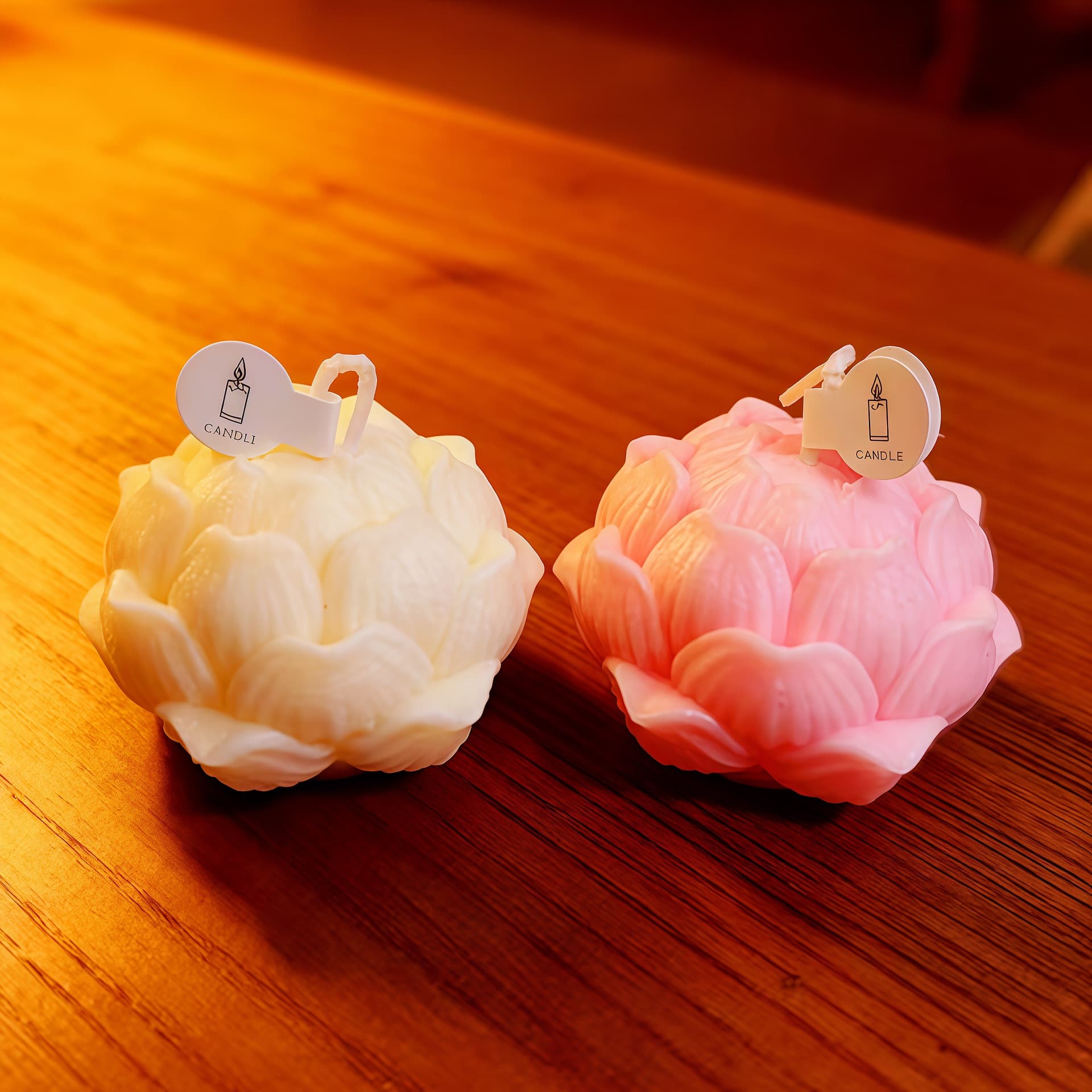 Good Luck Lotus Aromatherapy Candle Chinese Style Atmosphere Gift Ornament Decoration Home Handmade Lotus Shape Wax