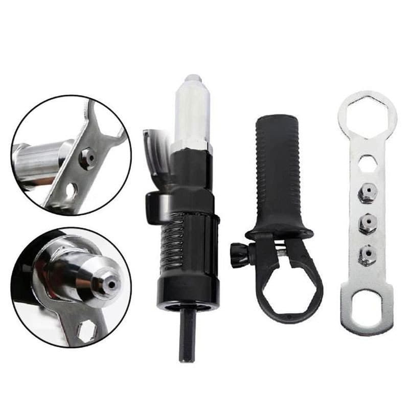 Electric Rivet Gun Adapter, Blind Rivet Gun, Pop Rivet Gun, Rivet Tool, Riveting Machine, Pneumatic