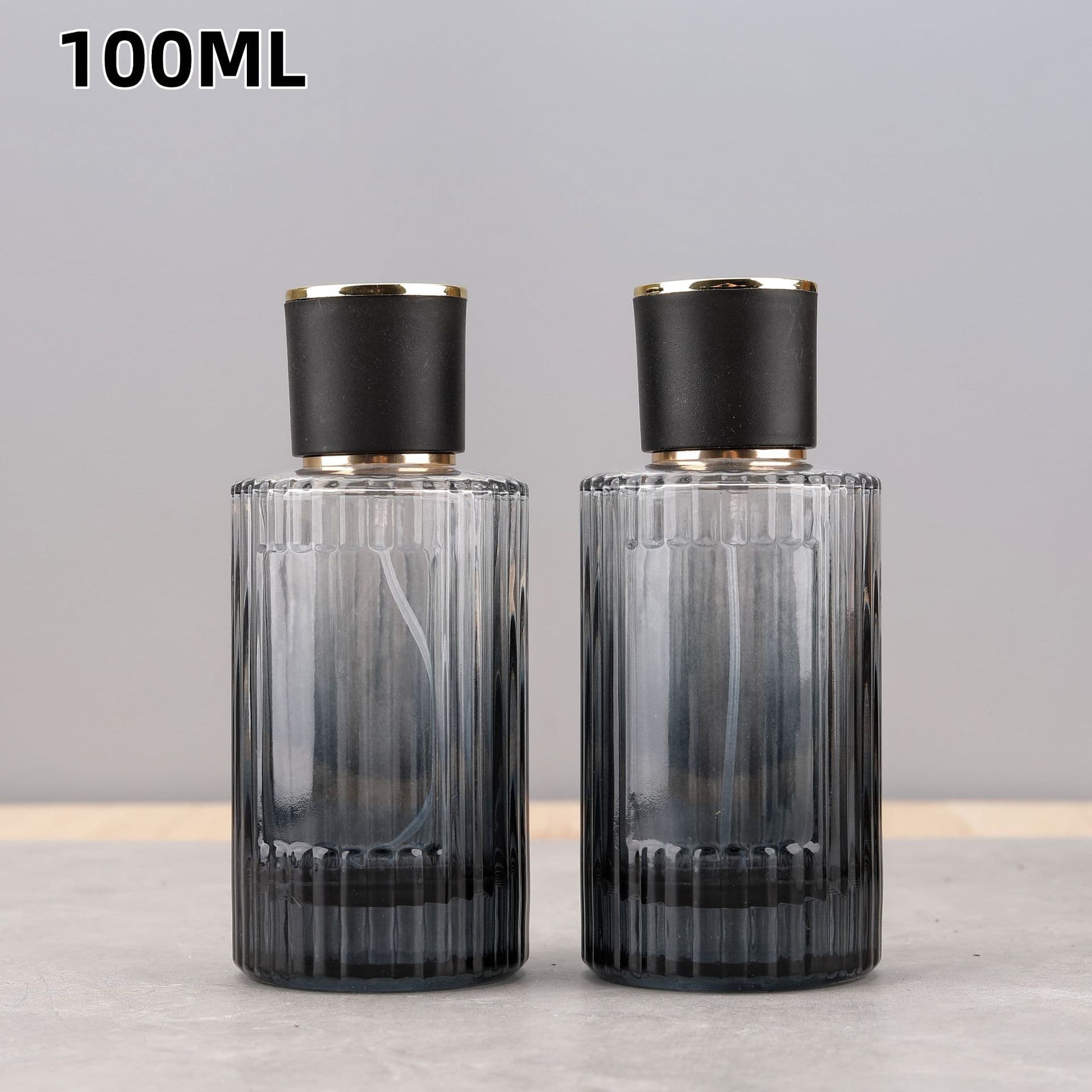 F080I 100ML perfume bottle large capacity spray bottle with cap perfume bottle empty bottle screw top bottle