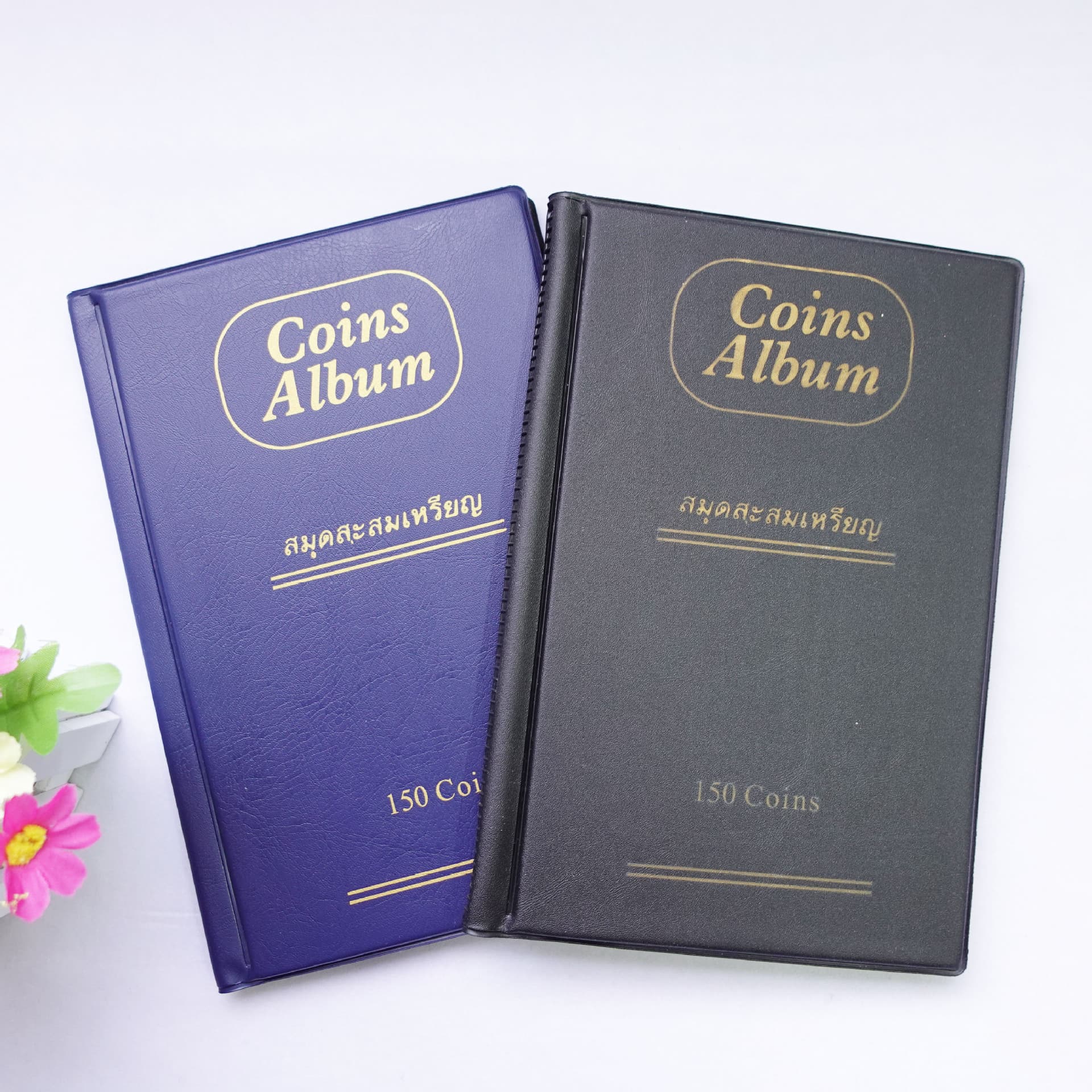 Manufacturer Sales 150-Slot Coin Collection Album for Ancient Coins, Copper Coins, Vertical Protection Album with Cross-Border Support