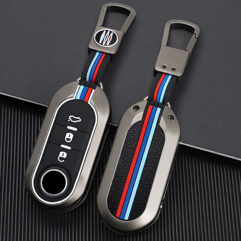 Suitable for Fiat 500 key cover Boyue Bravo Iveco Wolfson car key remote control protective case