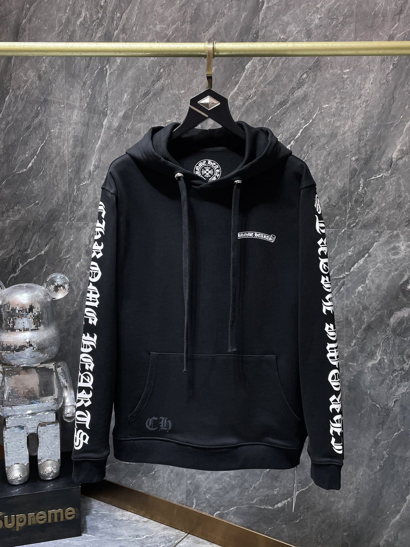 26SS CH Cross-Border Export Europe Winter New High Version Embroidered Hoodie Unisex Collection