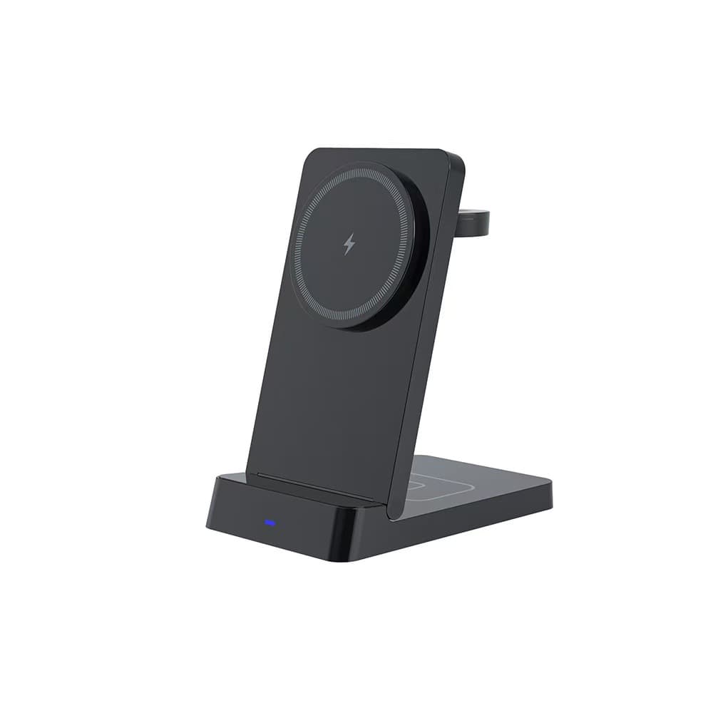 S3 magnetic wireless charger folding three-in-one multi-function new model manufacturer wholesale cross-border desktop mobile phone holder