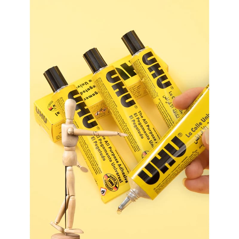 Free Shipping New Glue DIY Strong Adhesive U-Glue Woodworking Wood Board Model Glue Leather Glue Soft Adhesive