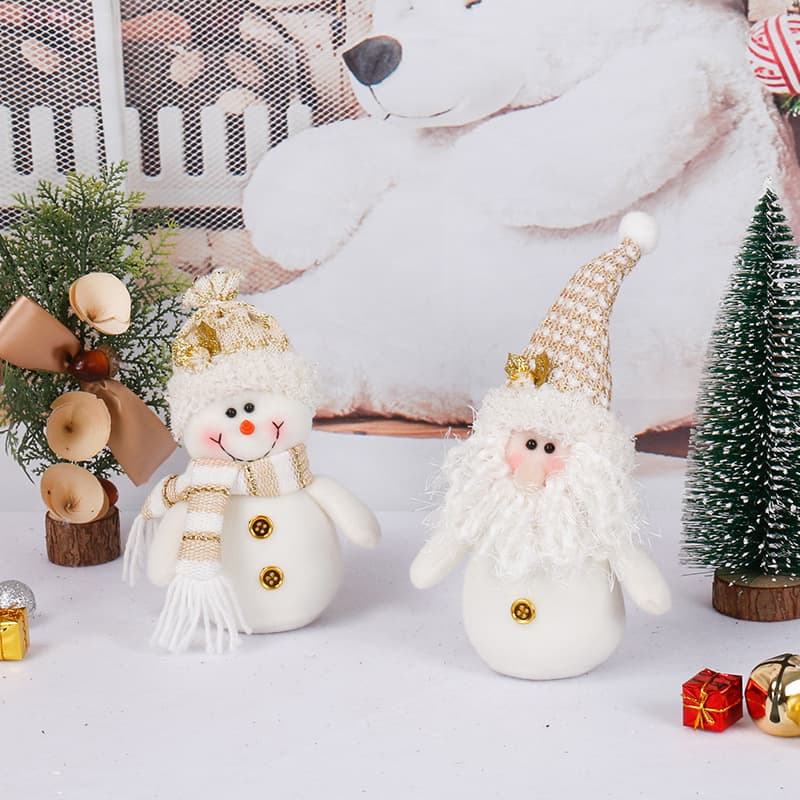 Christmas Dwarf Doll Supplies Old Man Snowman Doll Christmas Decorative Products Gift Ornaments