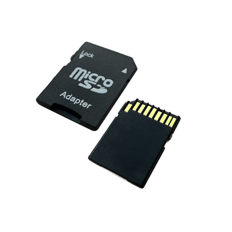 Factory Wholesale MicroSD Adapter, TF to SD Card Adapter, Small to Large Card Converter