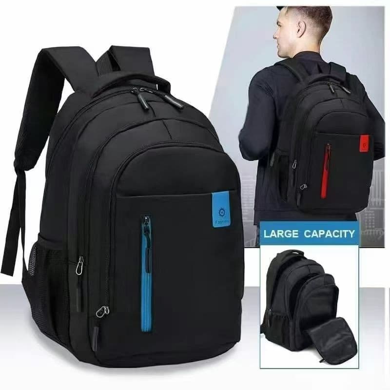 Jin Haoyang Bags Factory Cross-border Business Laptop Backpack for Men, Durable Large-Capacity Commuter Travel Outdoor Backpack