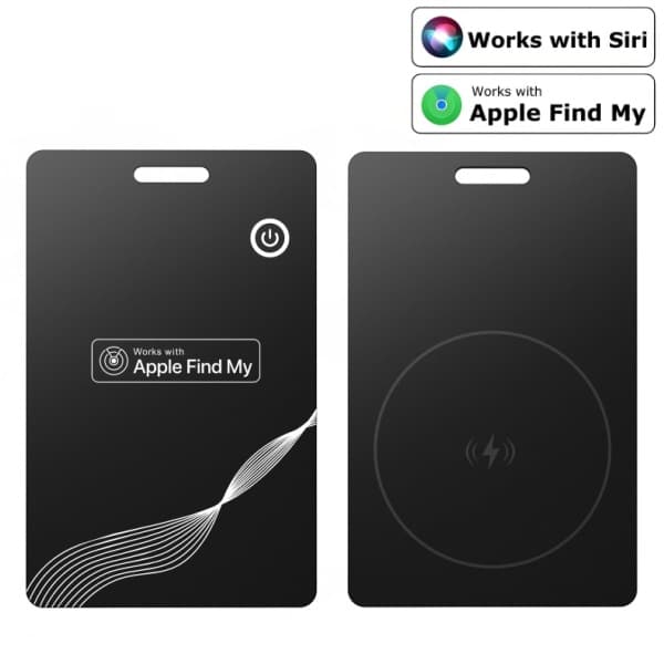 Findmy Apple Finder Tracker, Ultra-thin Wireless Charging Card, AirTag Smart Anti-loss Device