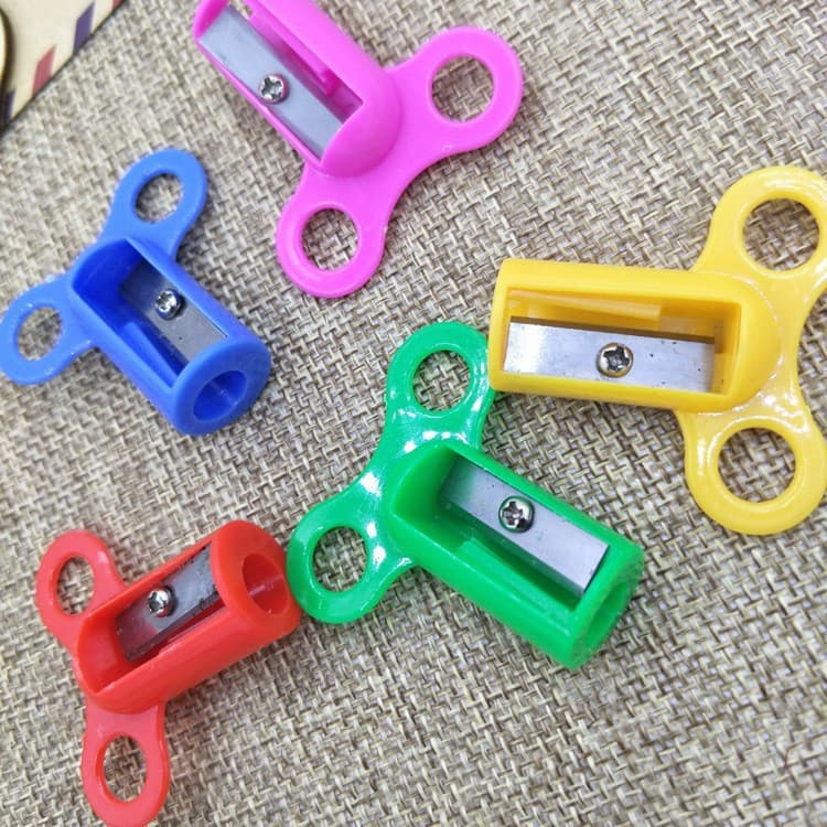 TAIHAO Wind-up Pencil Sharpener Cute Design Sharpener Student Stationery Children's Cartoon Twist Sharpener Creative